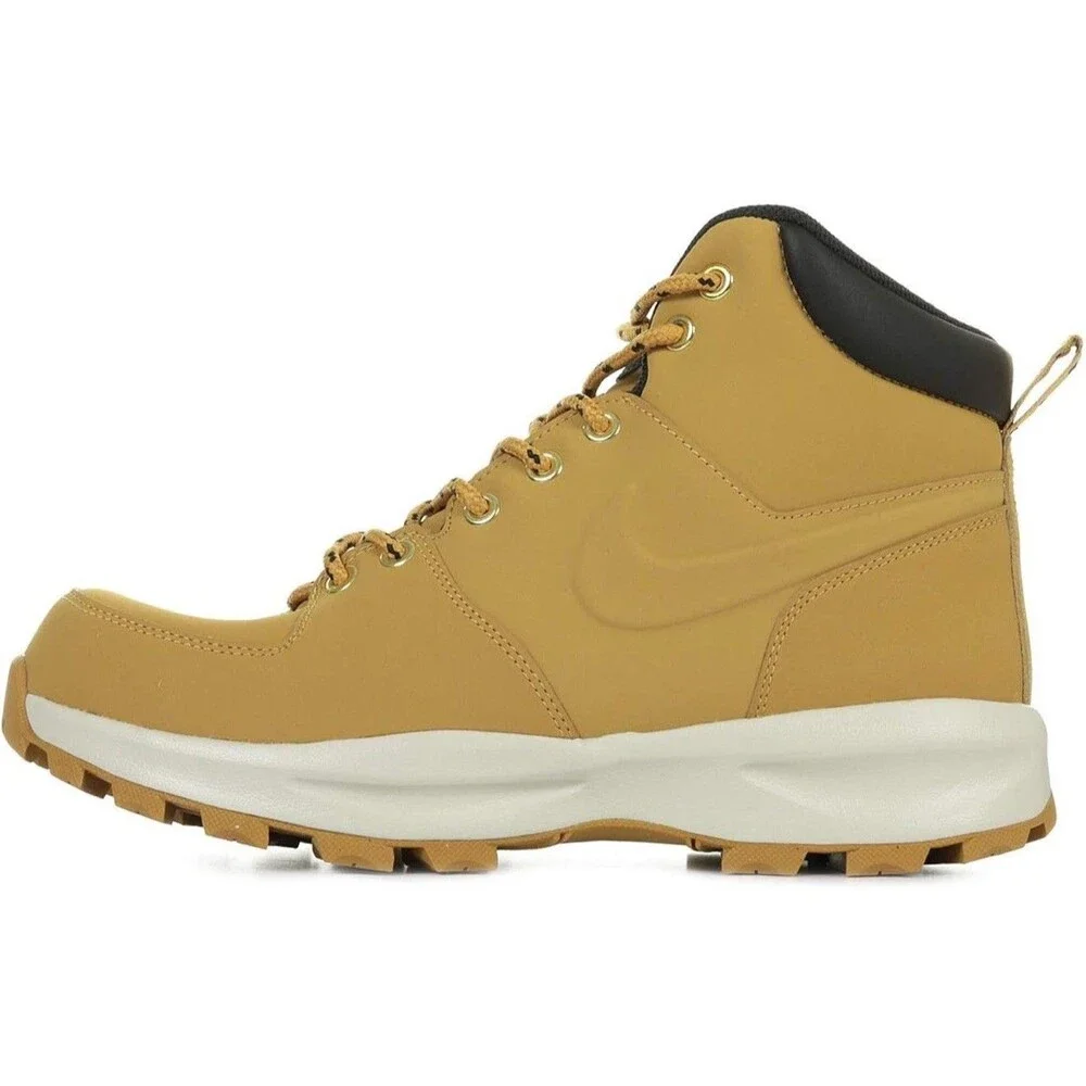 New Nike Manoa Leather Boots Water Resistant Wheat Tan‎ 454350-700 Men’s Size 8